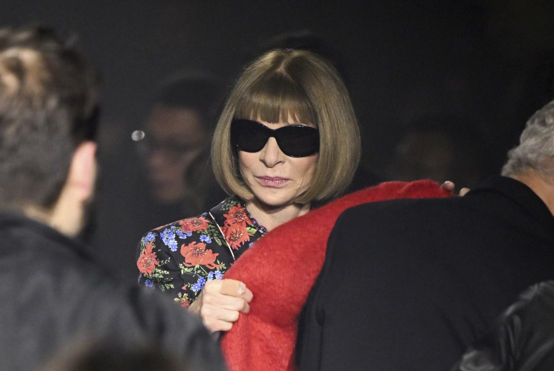 Anna Wintour was just one of the VIPs in attendance. She was later spotted backstage congratulating Daniel Lee.