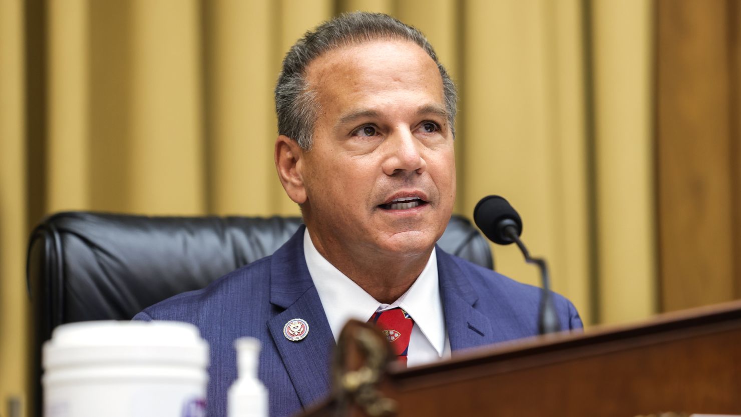 In this July 2020 photo, Rep. David Cicilline speaks during the House Judiciary Subcommittee on Antitrust, Commercial and Administrative Law hearing on Online Platforms and Market Power in the Rayburn House office Building on Capitol Hill in Washington, DC.