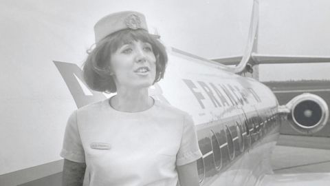 In 1969, Barbara Olle was a flight attendant for Air France. She loved her job and flying for a living.