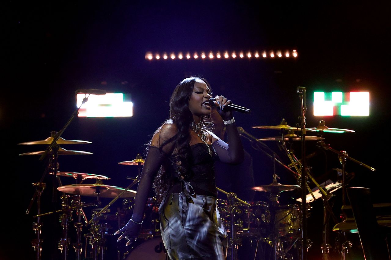 Fellow Nigerian star Tems closed out the show, fresh off her first Grammy win and an Academy Award nomination.