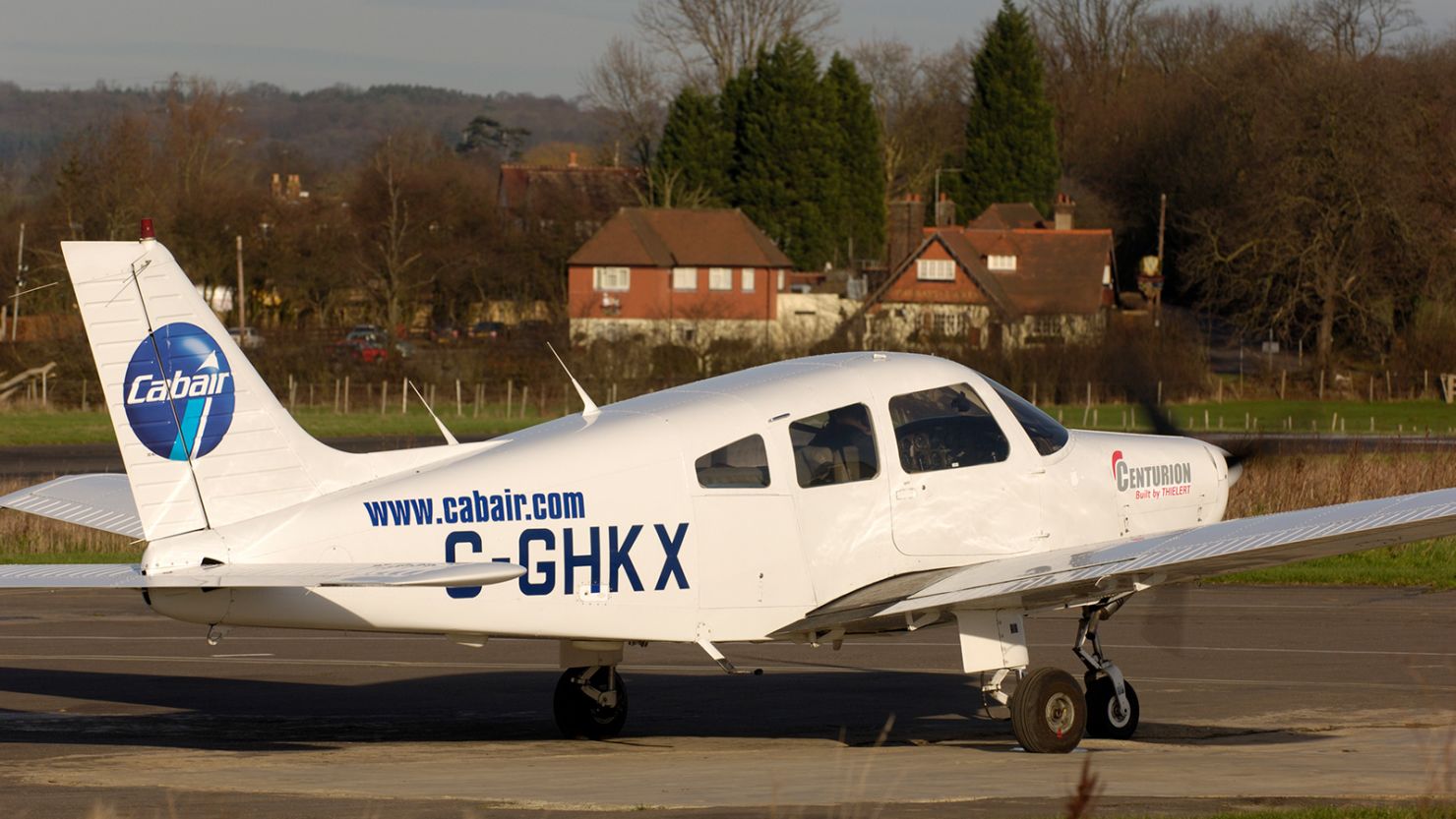 A Piper PA-28-161 airplane similar to the one involved in the incident at Blackpool.