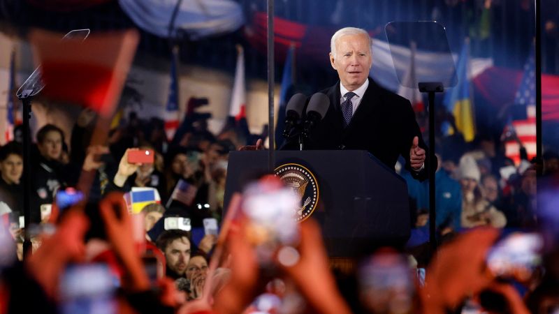 Biden’s momentous 72 hours in Europe steels the West for the next stage of Russia’s war in Ukraine