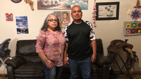 Anita and Raul Rodriguez say their family has been struggling as Raul Rodriguez's immigration case remains in limbo. Advocates who help deported veterans, they say, supported them when other friends turned away.