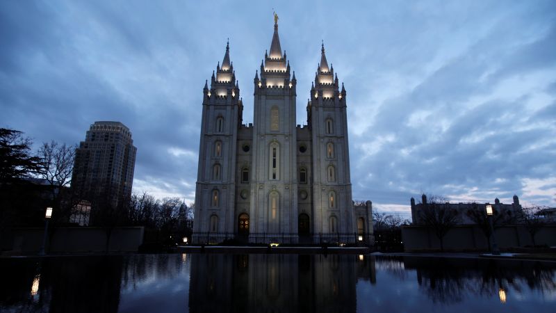 Mormon Church to pay fine to settle charges it hid an approximately  billion investment fund