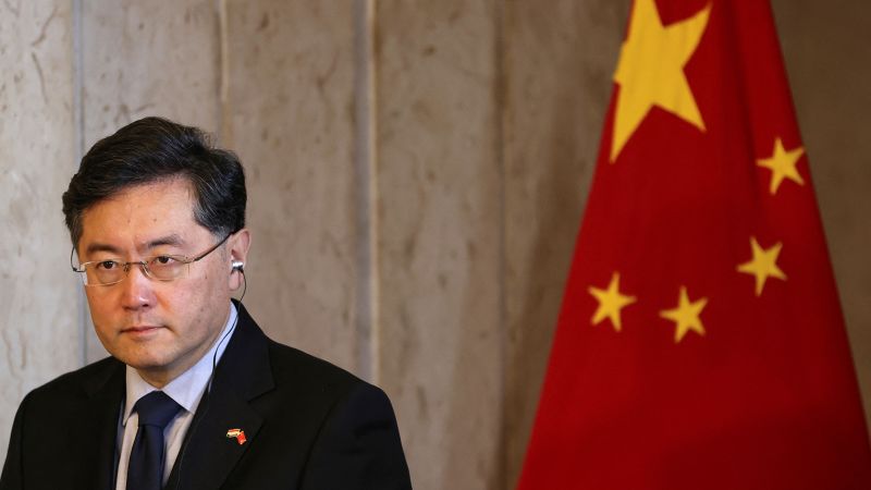 NextImg:Xi Jinping's foreign minister has vanished from public view. His prolonged absence is driving intense speculation | CNN