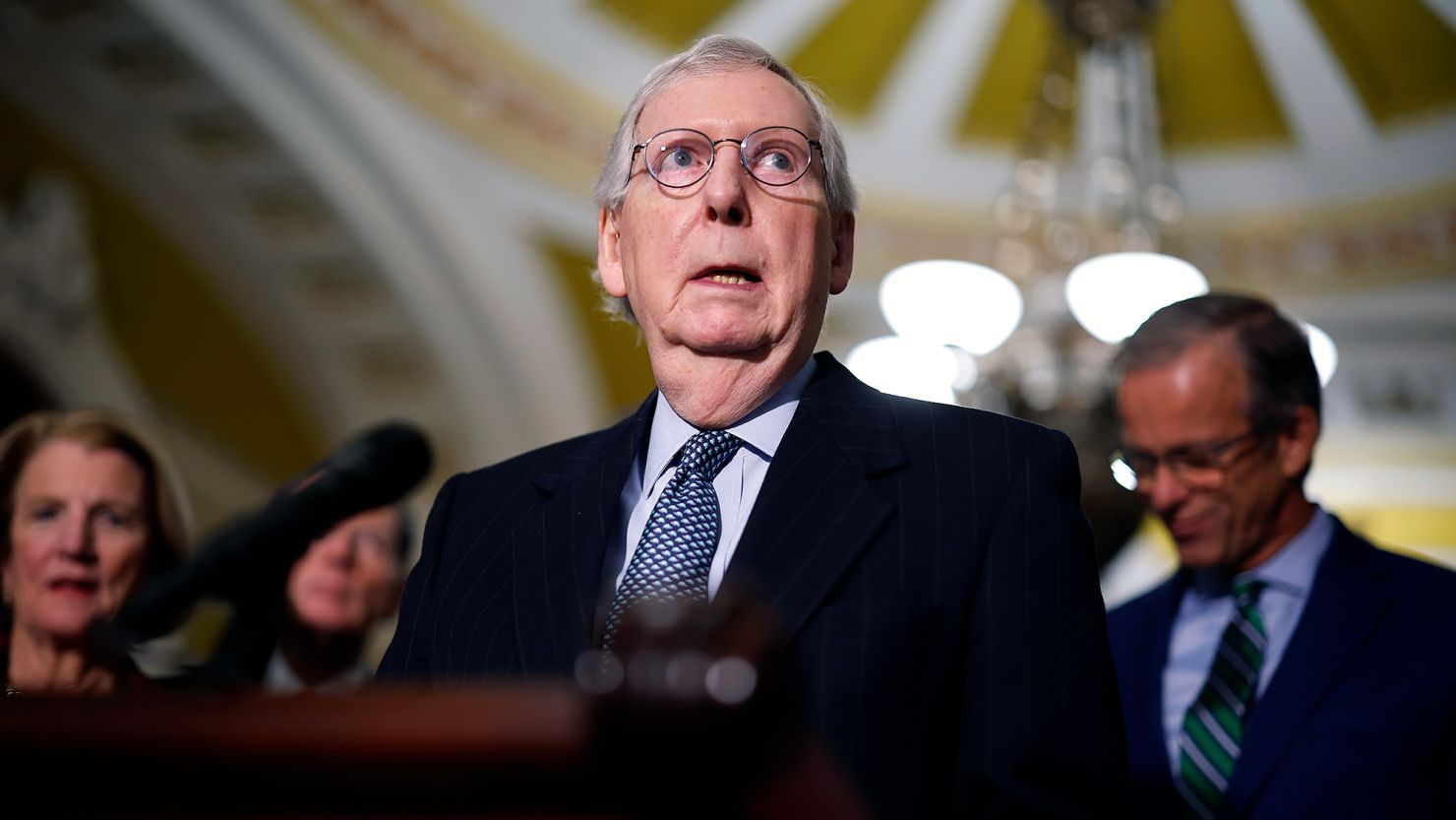 Gop Leader Mitch Mcconnell At Rehab Facility After Hospital Stay Also Suffered Rib Fracture