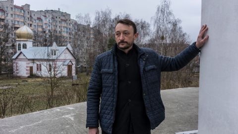 Father Andriy Halavin is an Orthodox priest at the Church of St. Andrew.