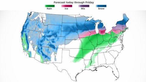 rain snow and ice accum wednesday am