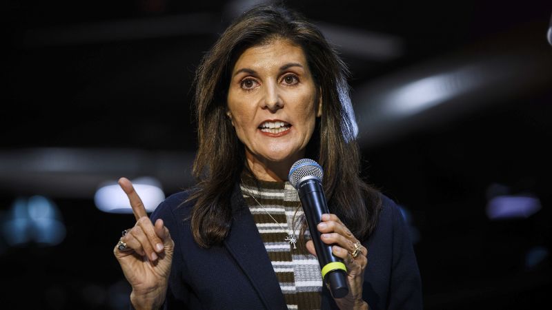 NextImg:Nikki Haley says she views China 'as an enemy' in pointed rebuke | CNN Politics
