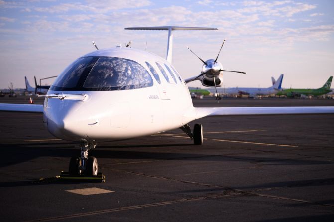 In September 2022, the world's first all-electric passenger commuter plane, named "Alice," successfully completed its <a href="index.php?page=&url=https%3A%2F%2Fwww.cnn.com%2F2022%2F09%2F27%2Ftech%2Feviation-alice-first-flight%2Findex.html" target="_blank">first test flight</a>, which lasted eight minutes and reached an altitude of 3,500 feet.