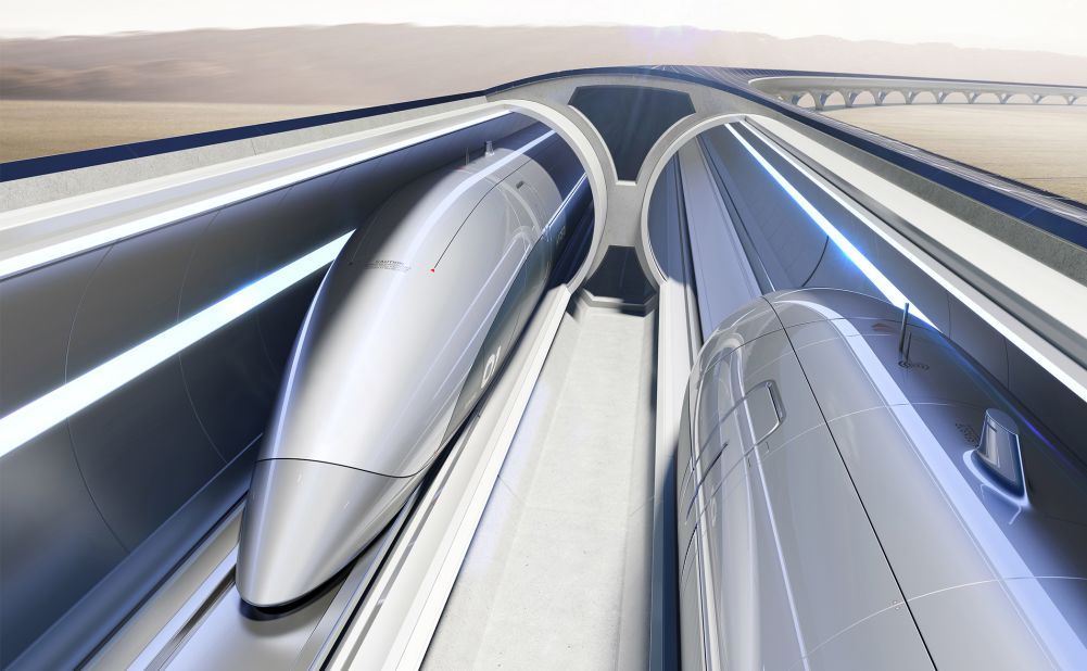 When it comes to land-based transportation of the future, hyperloop technology is the talk of the town. These high-speed pods in pressurized tubes are expected to reach speeds over 700 miles per hour -- more than <a href="https://www.cnn.com/travel/article/worlds-fastest-trains-cmd/index.html" target="_blank">double the speed</a> of current high-speed rail options including bullet trains or magnetic levitation (Maglev) trains. HyperloopTT (pictured here in a rendering), says it developed the <a href="https://www.hyperlooptt.com/projects/" target="_blank" target="_blank">world's first full-scale hyperloop test track</a>.