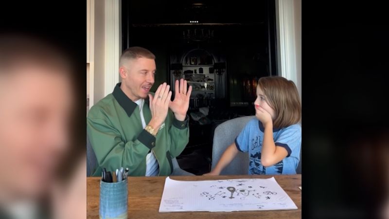 NextImg:Macklemore asks his daughter to direct music video, see her adorable reaction | CNN