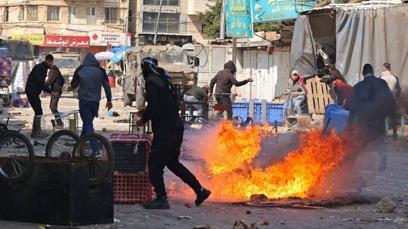 Ten Palestinians killed during Israeli raid targeting militants in West Bank | CNN