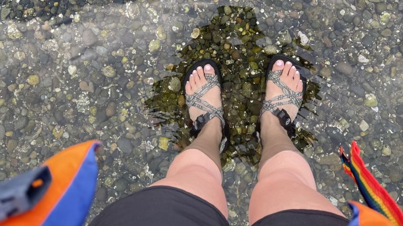 Waterproof sandals for store women