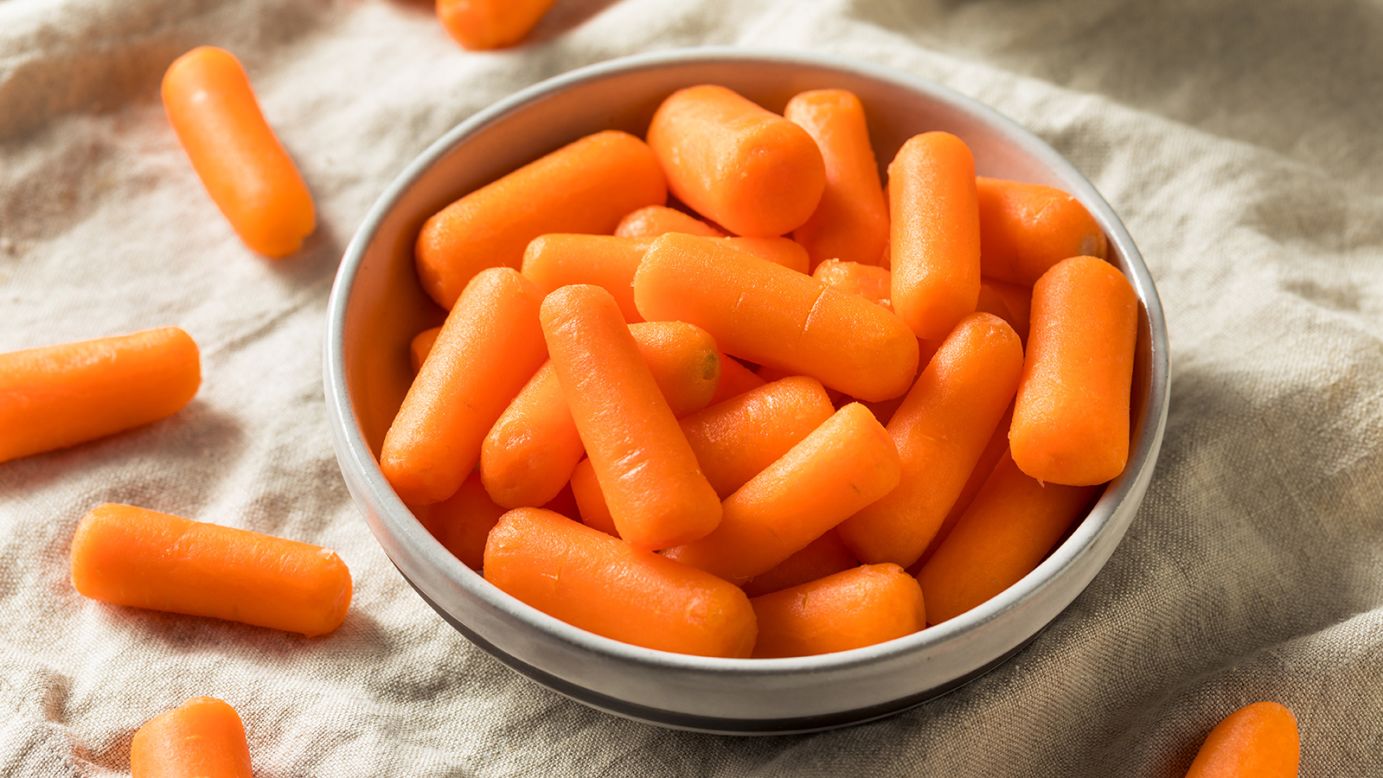 <strong>Sliced and diced: </strong>Most baby carrots are chopped down versions of regular carrots.