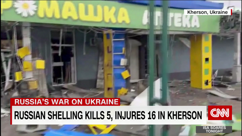 Russian shelling kills 5 in Kherson | CNN