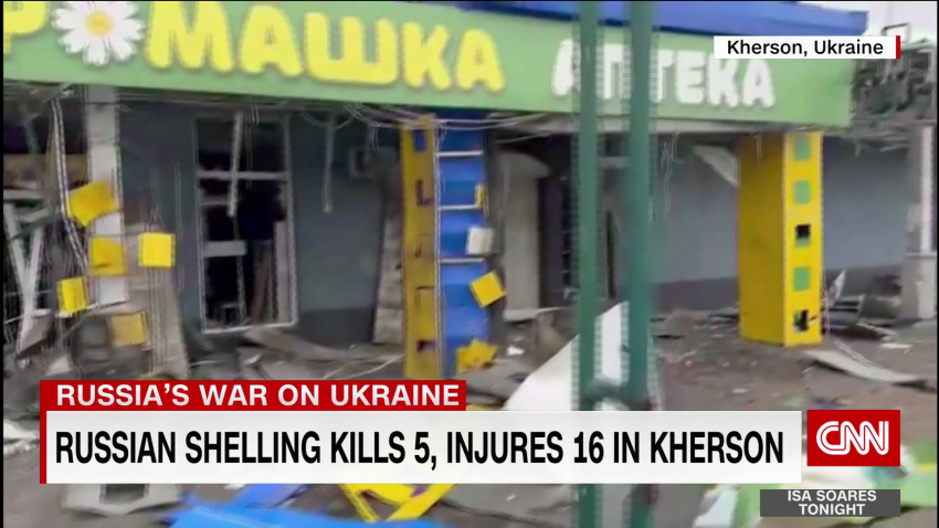 Russian Shelling Kills 5 In Kherson Cnn