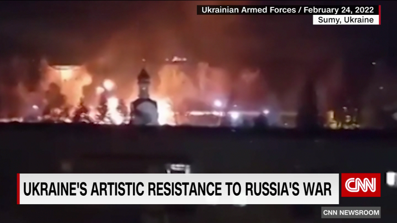 Ukraine’s artistic resistance to Russia’s war | CNN