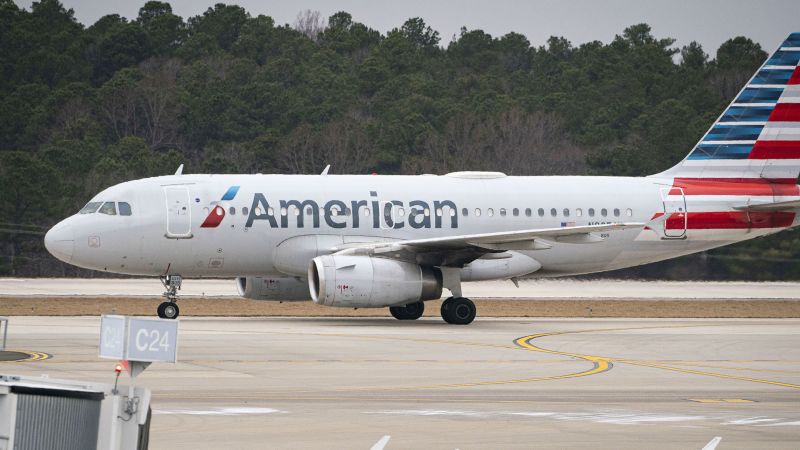 American Airlines flight diverted to Raleigh-Durham airport due to disruptive passenger | CNN