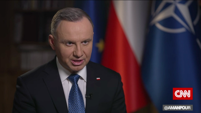 Exclusive interview with Polish President Andrzej Duda | CNN