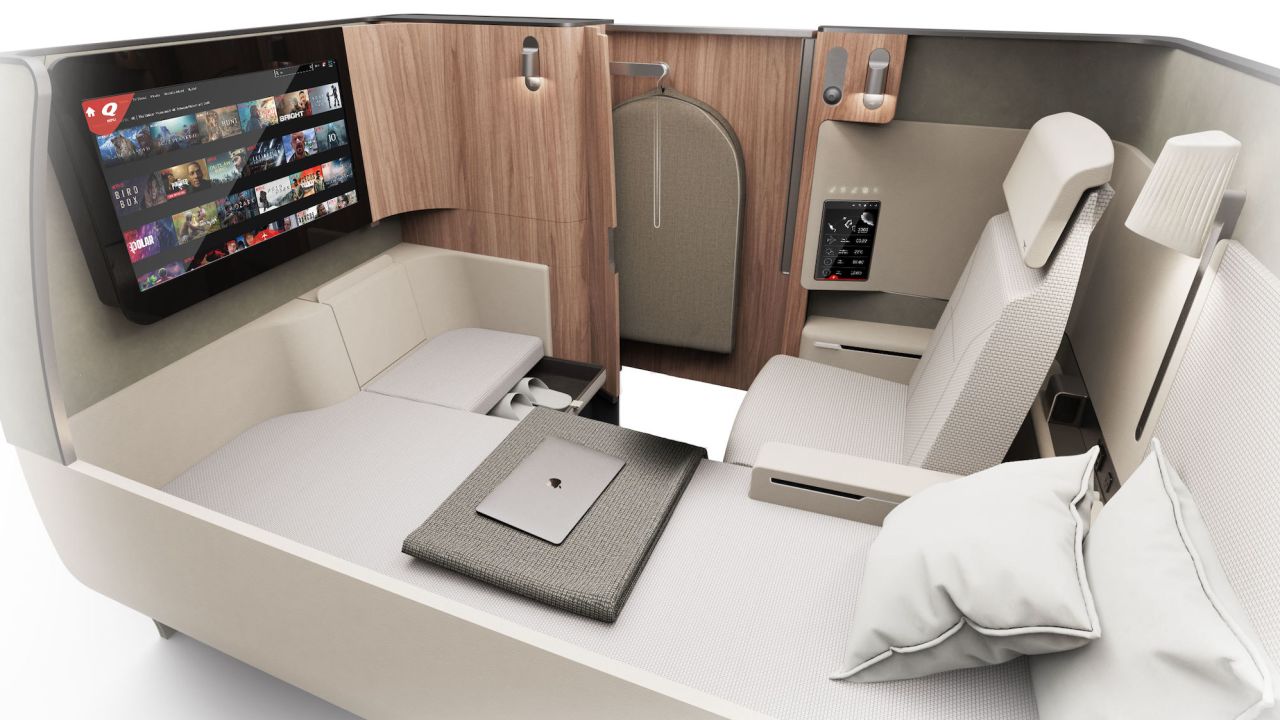 Qantas recruited sleep scientists to help design its cabins.