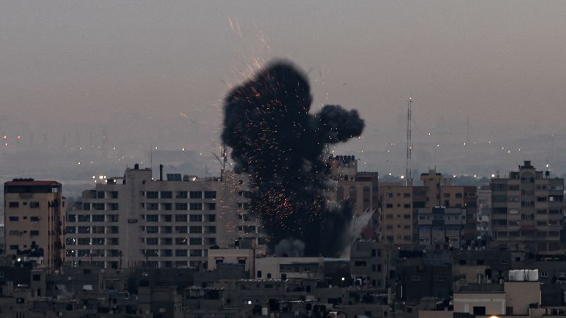 Israel launches airstrikes on Gaza after rocket attacks as violence escalates | CNN