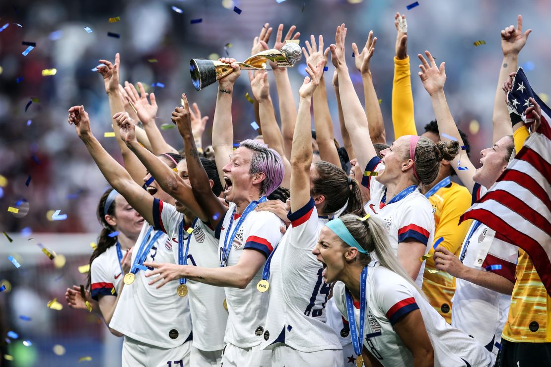 The USWNT won the 2019 Women's World Cup with a win over the Netherlands.