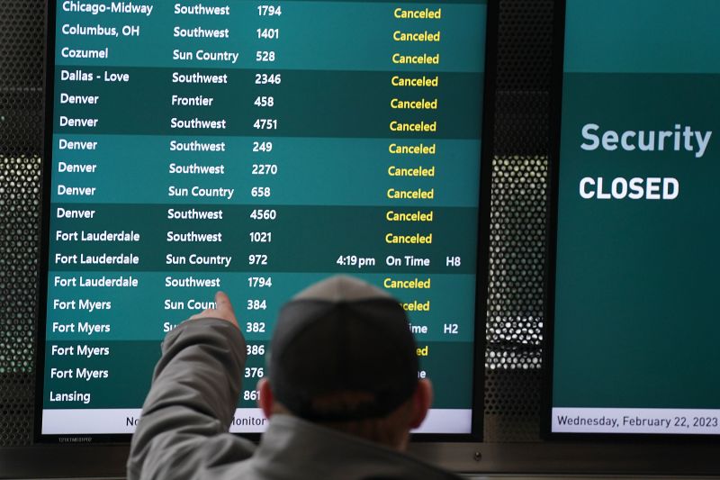 Blizzards Snow And Ice Disrupt Thousands Of US Flights CNN   230223070055 Flight Cancellation Mn File Restricted 022223 