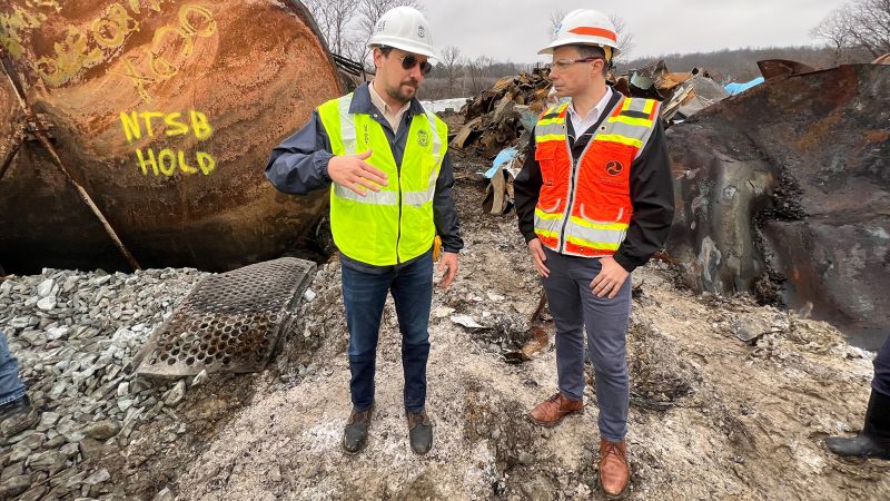 NextImg:Pete Buttigieg starts to rethink how he does his job in wake of Ohio train disaster | CNN Politics