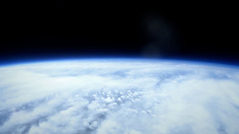 NextImg:Video: Traveling by balloon into the atmosphere could look like this | CNN Business