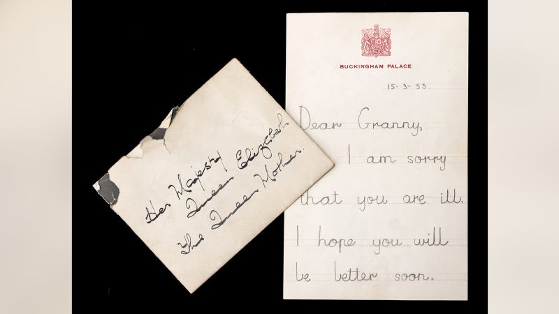 King Charles: Letter written to his ‘granny’ in 1955 found in loft