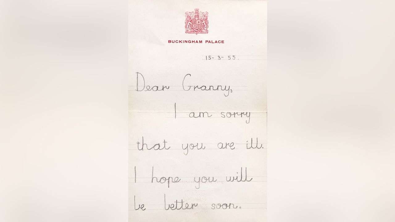 The letter from 1955 was discovered in a loft.