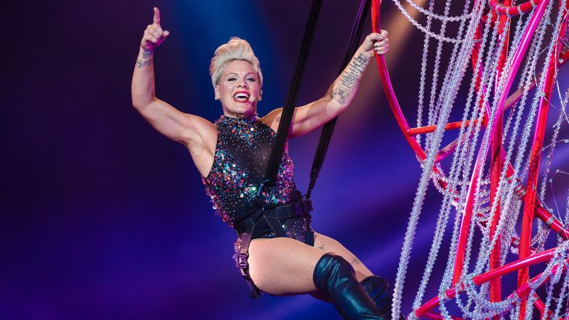 Pink reveals how a Cher show inspired her gravity defying performances | CNN