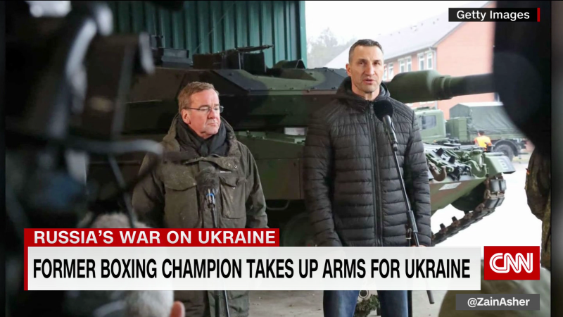Ukrainian Boxing Champion Speaks About Anniversary of Russia’s Invasion | CNN