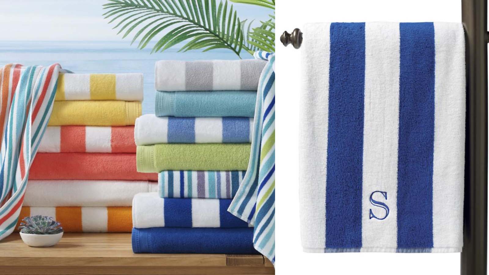 Frontgate Resort Collection™ Cabana Stripe Beach Towel