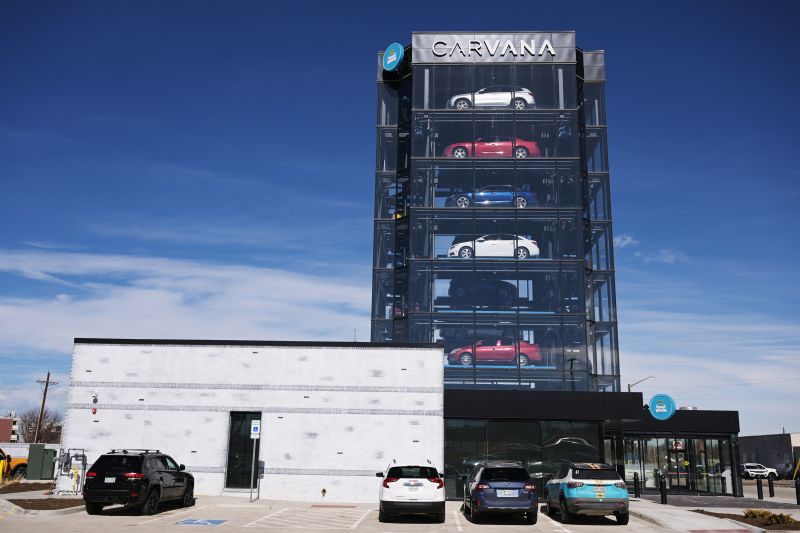 Carvana s losses widen as the used car market stalls CNN Business