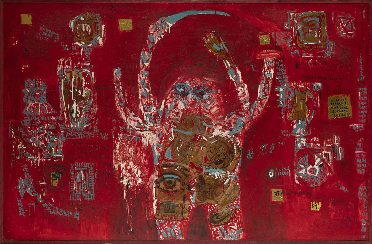 Bhupen Khakhar's 1965 work "Devi," which deconstructs the conventional image of a goddess, features in a MAP exhibition charting the representation of women in Indian art.