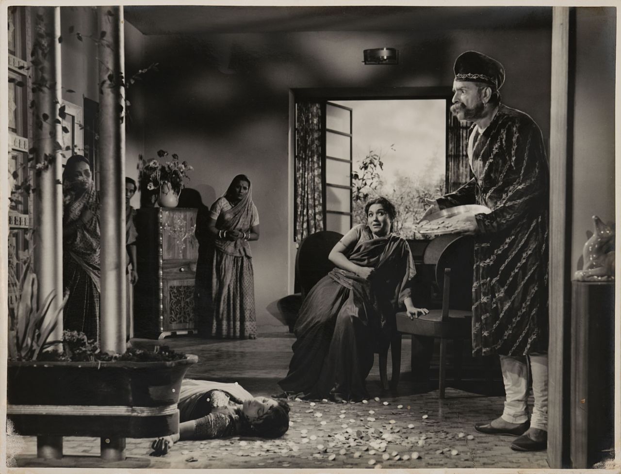 A still from the 1950 movie "Dahej," which MAP's exhibition catalog describes as a "powerful critique of the practice of dowry in India."