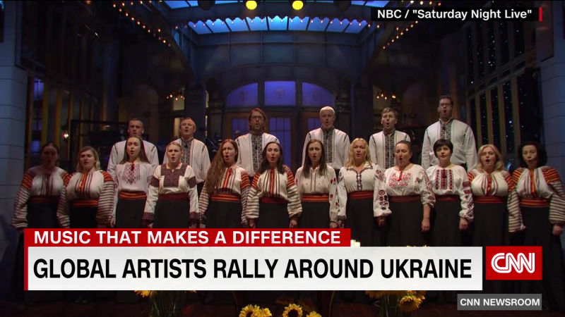 Global artists rally around Ukraine | CNN