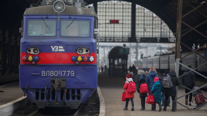 The extraordinary train lifeline behind Ukraine s Rail Force One CNN