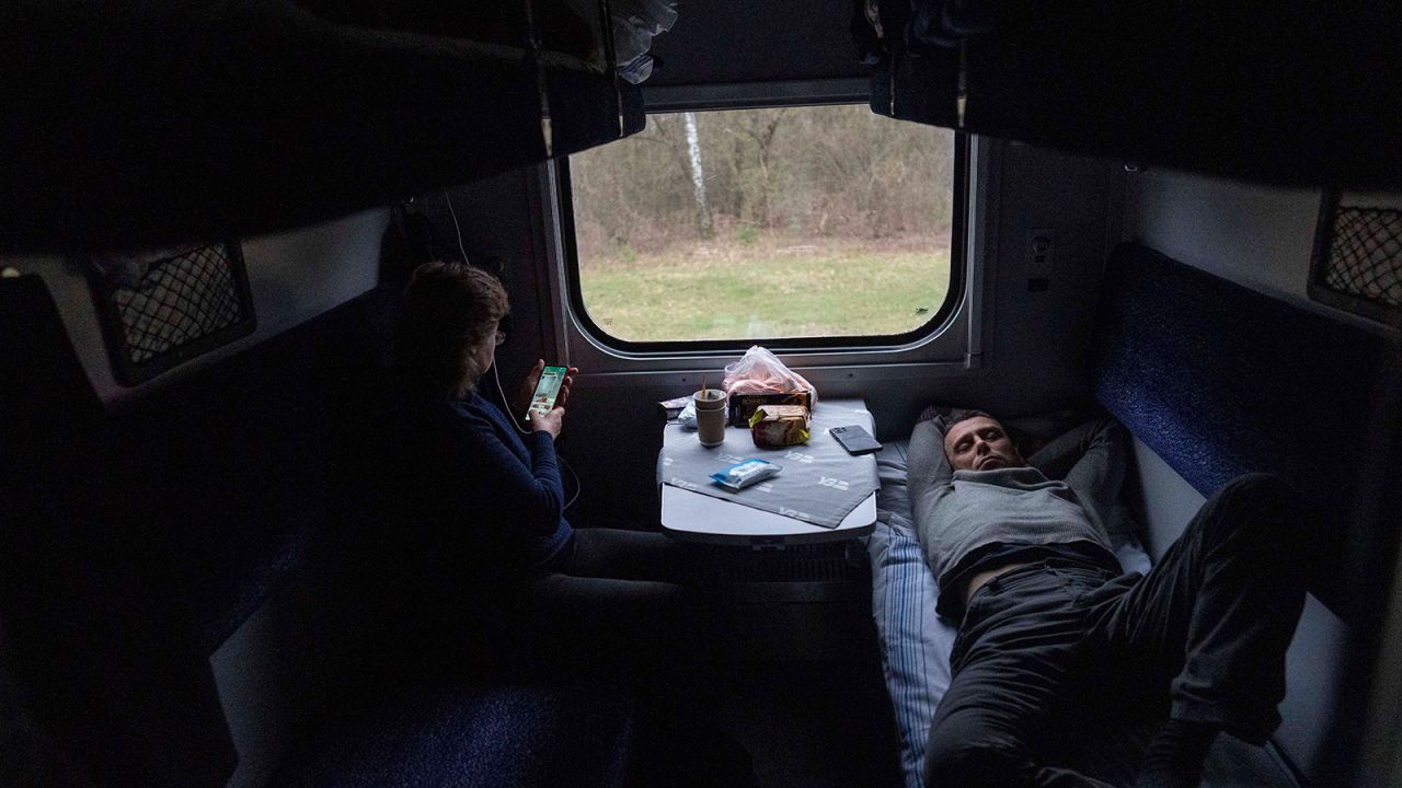<strong>Chic retreat: </strong>First class compartments have more privacy than the bunk bed carriages.