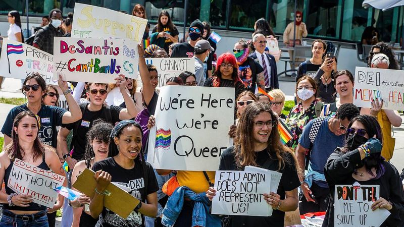 NextImg:Florida bill would give DeSantis more power over state universities and ban gender studies | CNN Politics