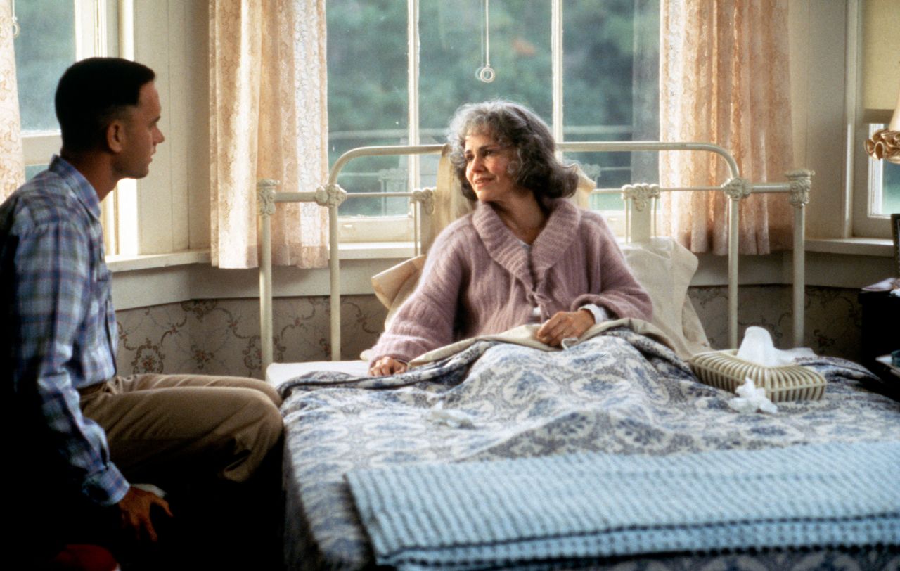 Field played the mother of Tom Hanks' "Forrest Gump" in the 1994 film that won the Oscar for best picture.