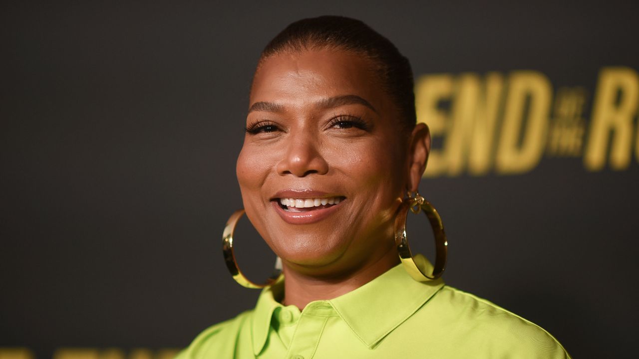 Queen Latifah arrives at the premiere of "End of the Road" on Tuesday, Sept. 6, 2022, at the Tudum Theater in Los Angeles. (Photo by Richard Shotwell/Invision/AP)