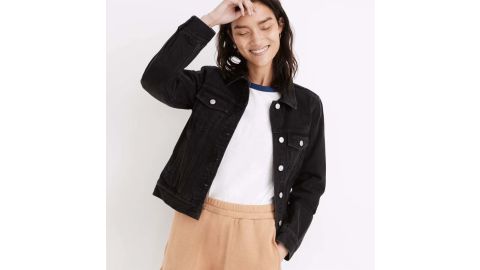 Madewell The Outlined Jean Jacket in Lunar Wash