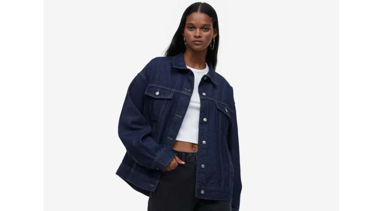 underscored H&M Oversized Denim Jacket