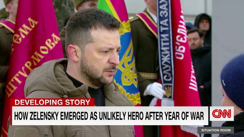 Zelensky: unexpected wartime leader | CNN