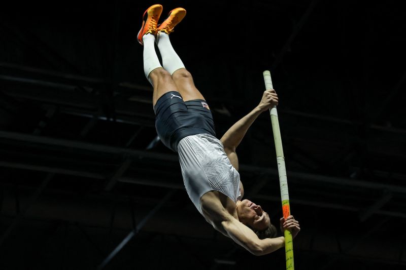 Olympic Champion Armand Duplantis Breaks Pole Vault World Record For ...