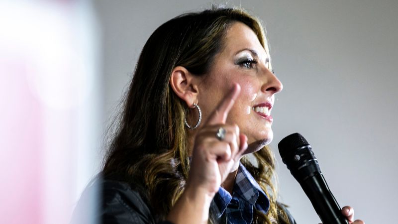 NextImg:RNC chair says requiring loyalty pledge for participation in GOP presidential debates is a 'no-brainer' | CNN Politics