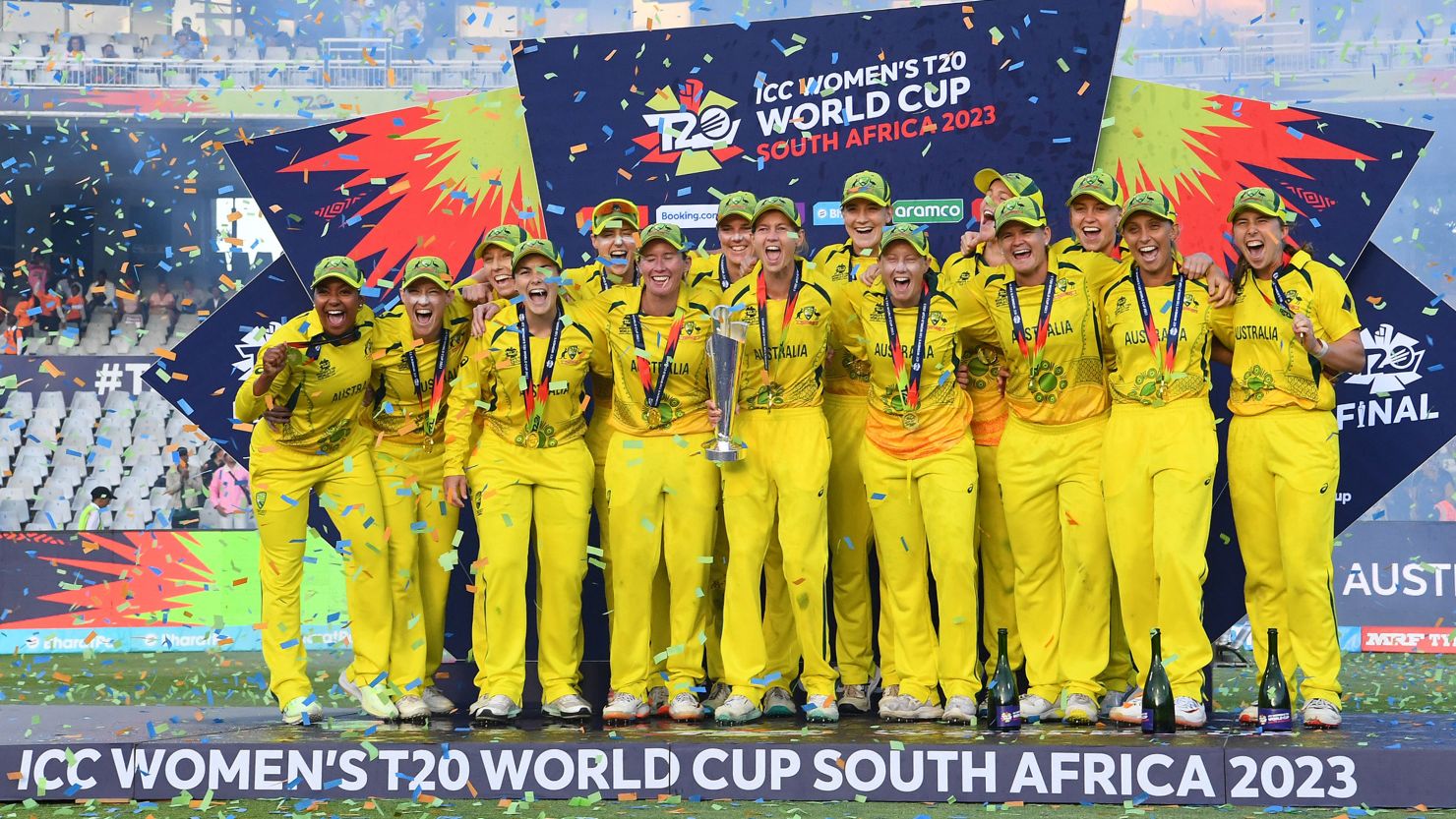 Australia won its third consecutive women's T20 World Cup.
